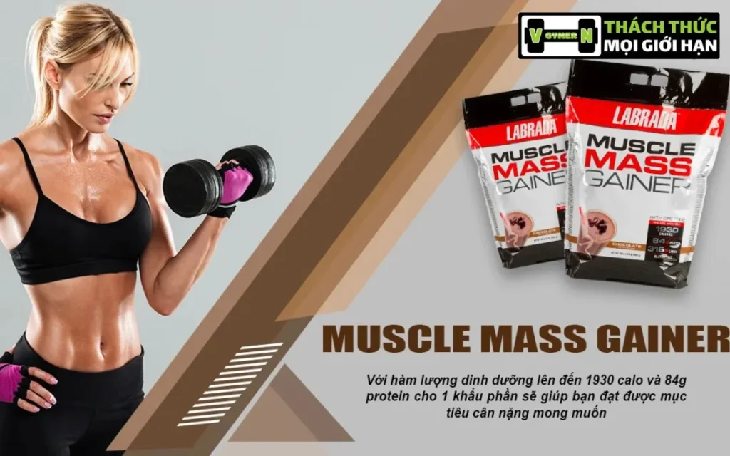 Hướng Dẫn Sử Dụng Muscle Mass Gainer Tăng Cân Hiệu Quả